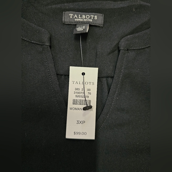 Talbots NWT 3X Petite Top - Picture 4 of 7